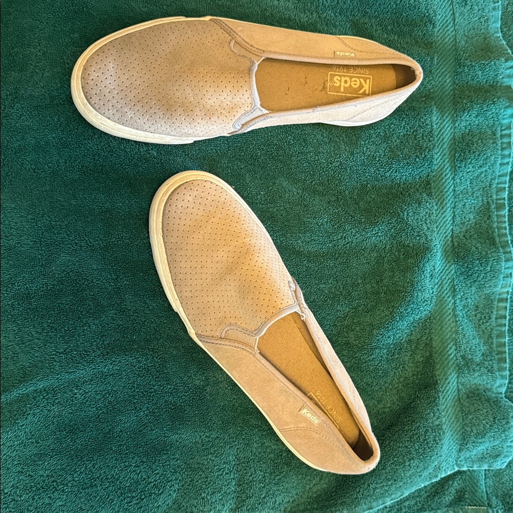 Keds Gray Slip-On Sneakers